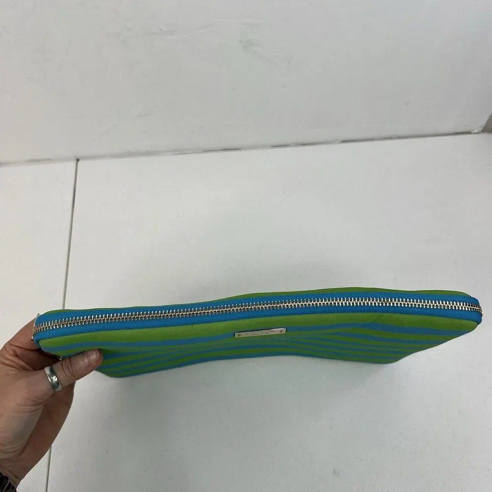 Kate Spade Neoprene Laptop Notebook Sleeve Cover Blue Green Laptops iPads‎